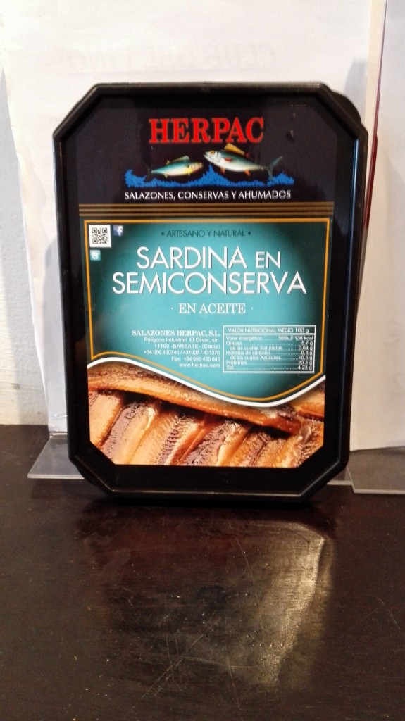 Deliciosas sardinas en semiconserva.